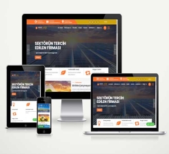 Enerji / Elektrik Firma Web Sitesi